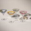 Waterford Mixology Colour Martini 8floz, Mixed Pattern, Set of 4