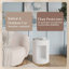 Table d'appoint ronde Ishika de 14 po de large en fibre de verre avec rangement ouvert - table d'appoint ou de bout intérieure pour patio, salon ou chambre à coucher-2018327207