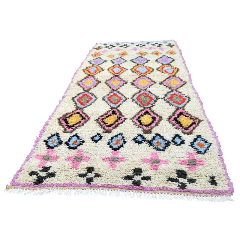 One-of-a-Kind Runner 3'1" X 8'6" Hand Knotted Area Rug