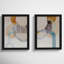 Desert Rockfalls  - set of 2  by Grace Popp Framed Wall Art Prints-61592863-61592861