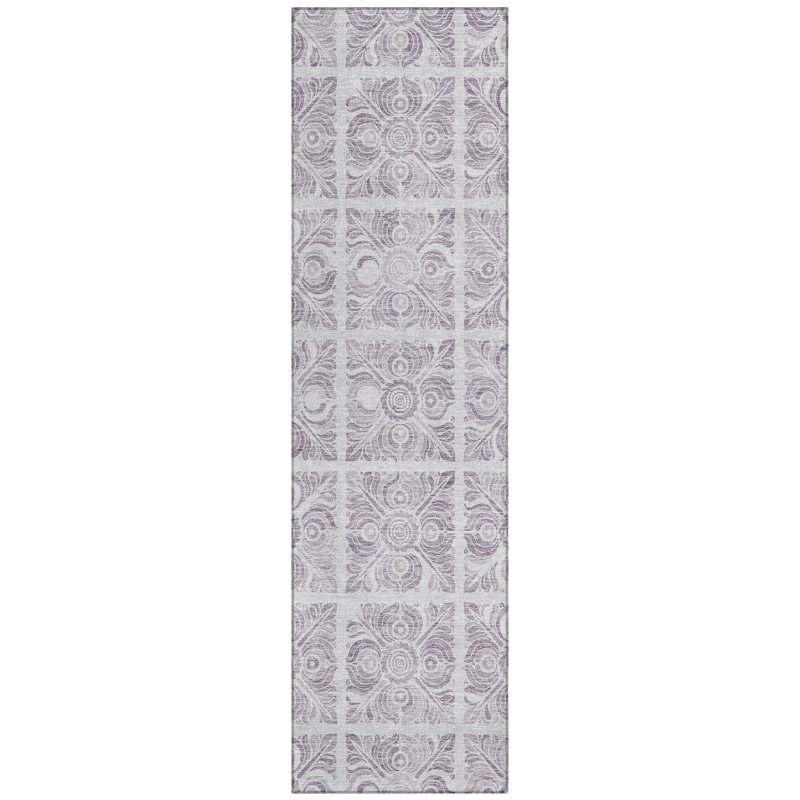  Malek Machine Washable Indoor/Outdoor Rugs, Runner 2'3" x 7'6"