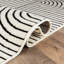 Tapis contemporain à rayures-1105300828