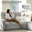 Fauteuil inclinable électrique surdimensionné sans mur Majida-988476996