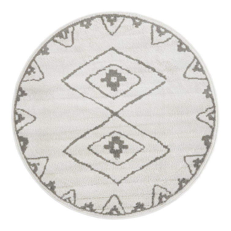 Latitude Run® Vefsna Nikolis Rug Ivory