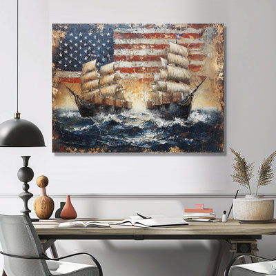 Art mural «Alyca - USA Patriotist»