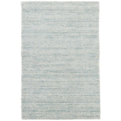 Quartz Ocean Handwoven Viscose/Cotton Rug