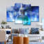 Bouddha bouddha tranquille sur toile, 4 pièces-92857853