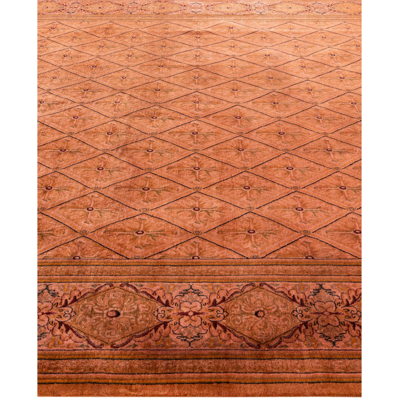 Overdyed One-of-a-Kind 8' 2" X 10' 1" Hand Knotted Area Rug