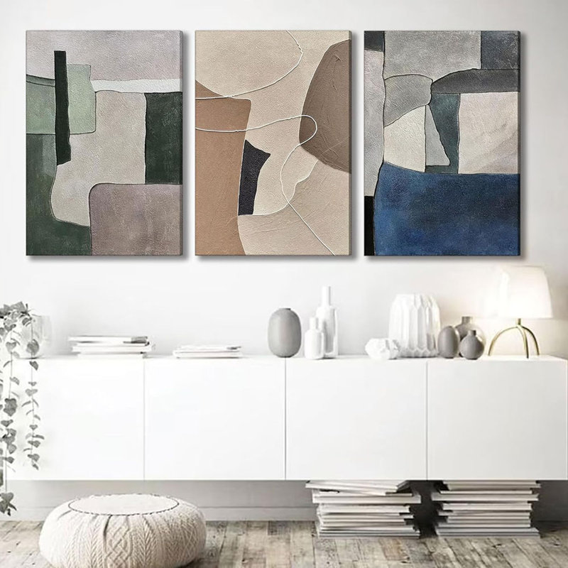3 Piece Wrapped Canvas Set