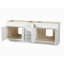Base de meuble-lavabo double 87 po Disar-111779184
