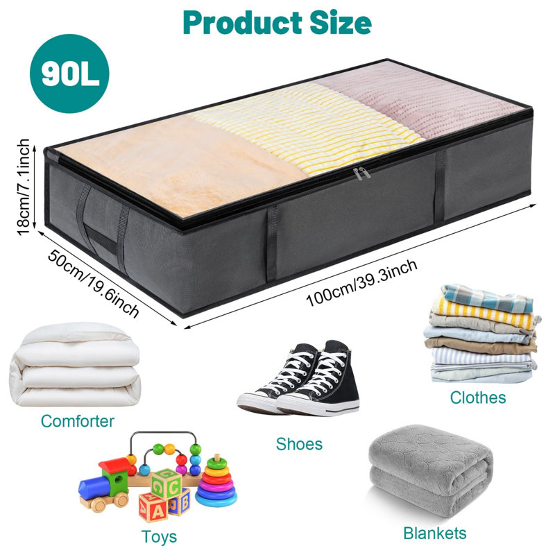 Rebrilliant Fabric Storage Tub & Tote