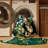 Machine Washable Dinosaurs Green Area Rug-53621717