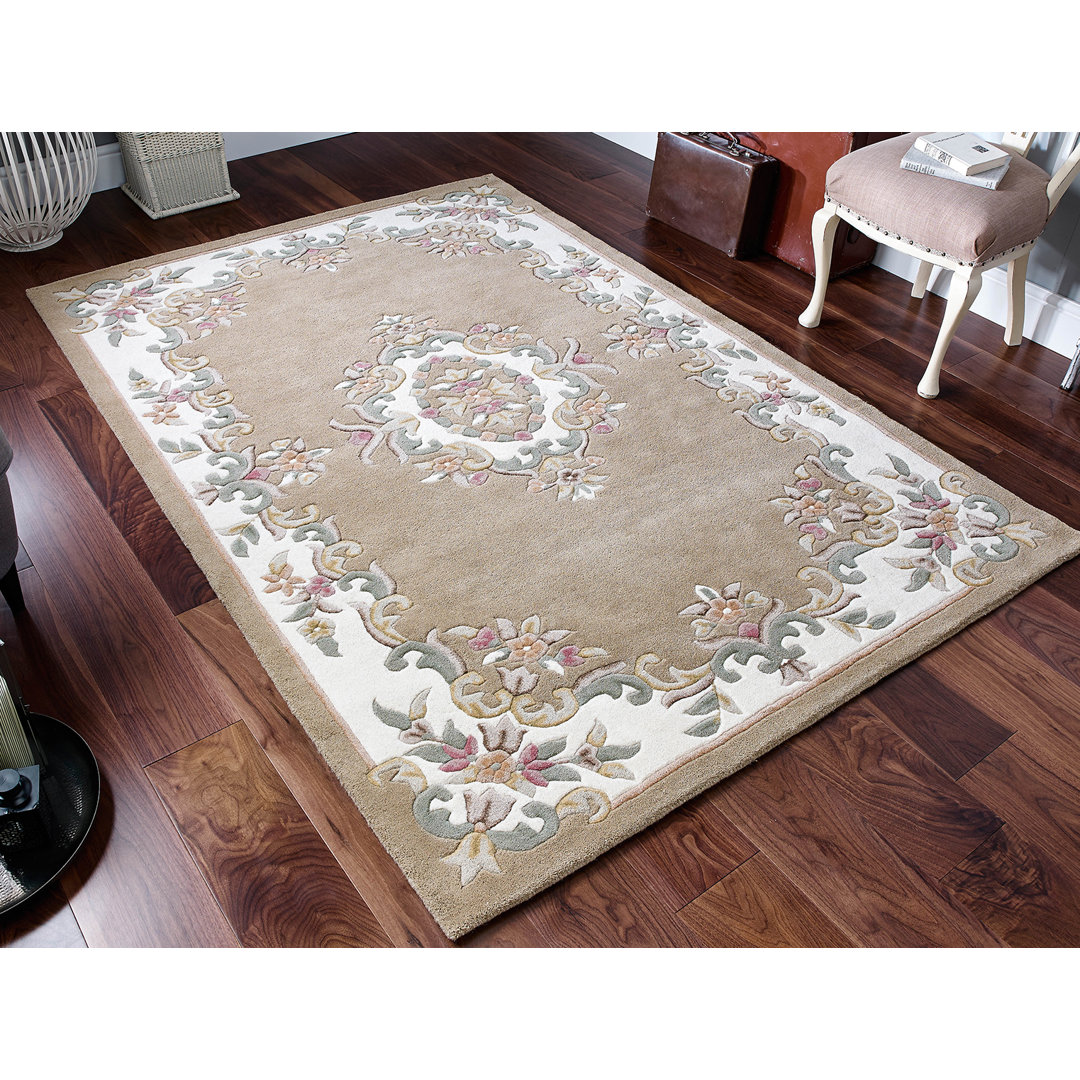 Corn Hand-Tufted Wool Beige Rug