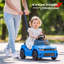 Voiture à pousser Dodge SRT sous licence pour tout-petits, jouet à pousser avec poignée réglable en hauteur (3 positions) pour les enfants de 1 à 3 ans - Bleu-97930849