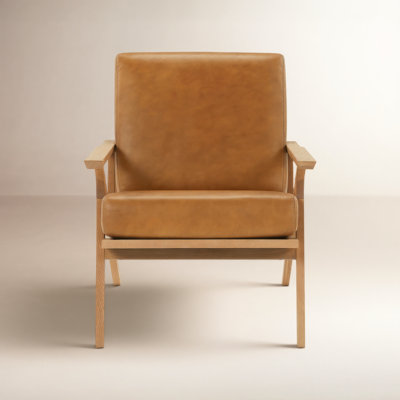 Mads Genuine Leather Armchair