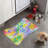 Energetic Hues - 1 Piece Bone Shape Feeding Mat
