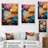 " Multicolor Op Art Vibrant Oscillations I "-97054614-97054615