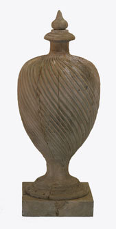 Pot en bois naturel 32 po