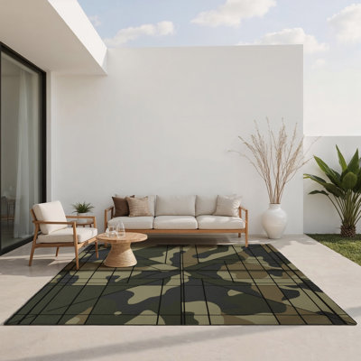 Shield Flow Indoor And Outdoor Area Rug