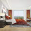 Ensemble de housse de couette à géométrie triangulaire designart-35375605-35229250
