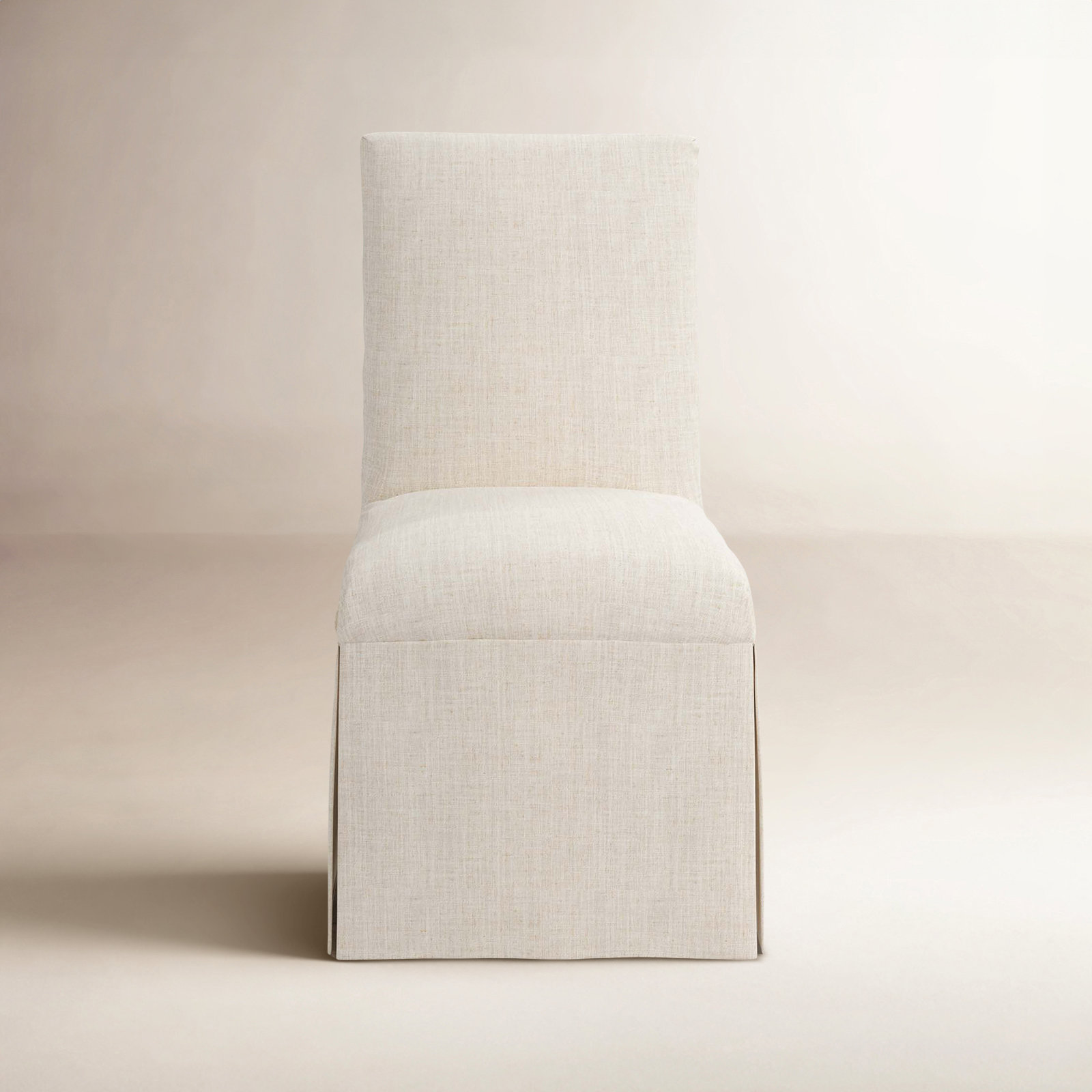 Silvia Parsons Dining Chair, Classic Talc Linen