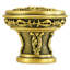 GIVERNY KNOB IN MUSEUM GOLD PLATE