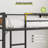 Twin Over Twin Bunk Bed, Heavy Duty Metal Bed With Ladder and Full-length Guardrail, Under-bed Storage Space, No Box Spring Needed, Noise Free-1114976460