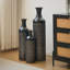 Vases sophistiqués avec texture artistique pour la maison et la décoration d'événement (ensemble de 3)