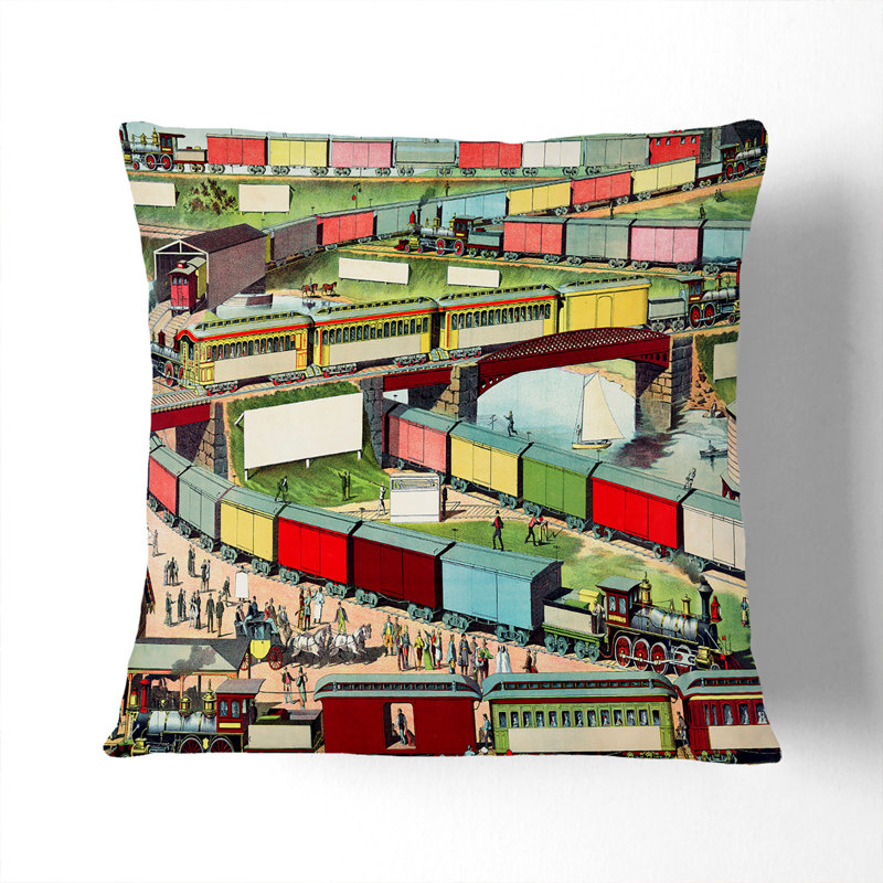 Square Cushion, 55cm H x 55cm W x 20cm D