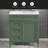 30'' Bathroom Vanity with Top Sink, Modern Bathroom Storage Cabinet with 2 Drawers and a Tip-out Drawer, Single Sink Bathroom Vanity -107130429-107130432