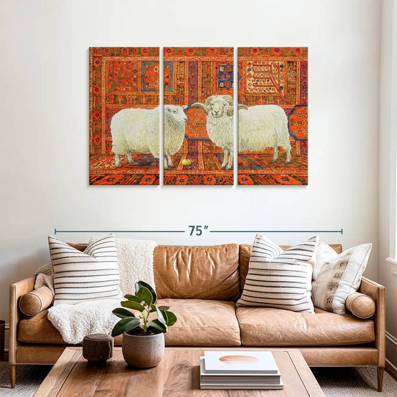 Brampt Persian Wool, 36" H x 57" W