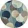 Tapis bleu Dews