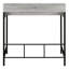 Bureau d'ordinateur personnel, bureau debout avec tablettes de rangement-129749767