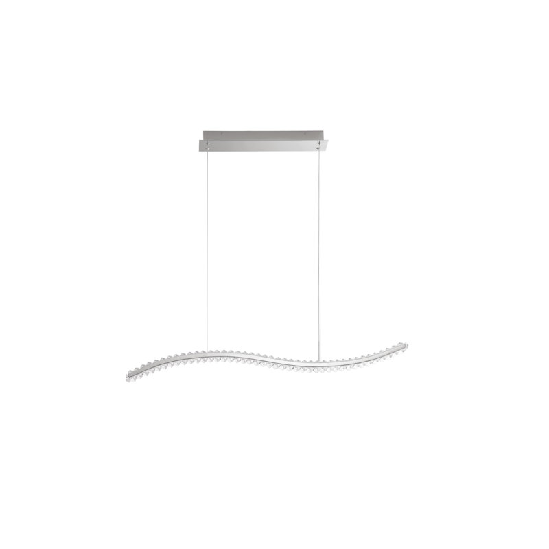 1 - Light Silver LED Novelty Pendant