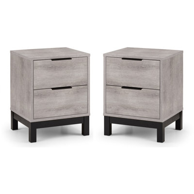 Bali 2 Drawer Bedside Table