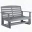 Banc de patio, banc oscillant d'extérieur, banc coulissant de causeuse-1780710966