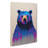Dripping Paint Bear No.2 - Wrapped Canvas Print-1669457668