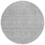 Tapis rond lavable floral 8 po