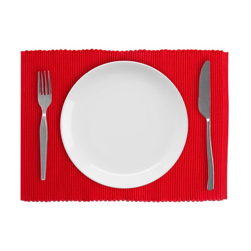 Napperon Alvarie, Rouge