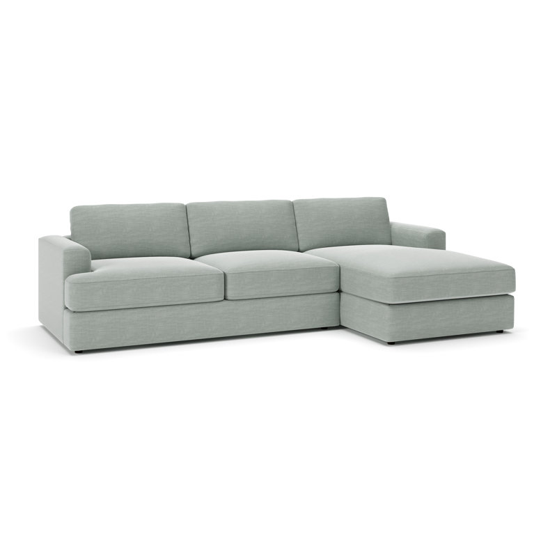 Cayden Sectional, Conversation Capri Basketweave, Right Hand Facing