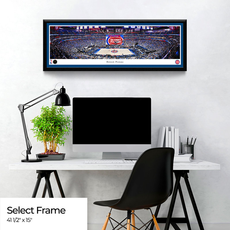 Los Angeles Lakers - Cadre sélectionné, Encadré avec passe-partout simple