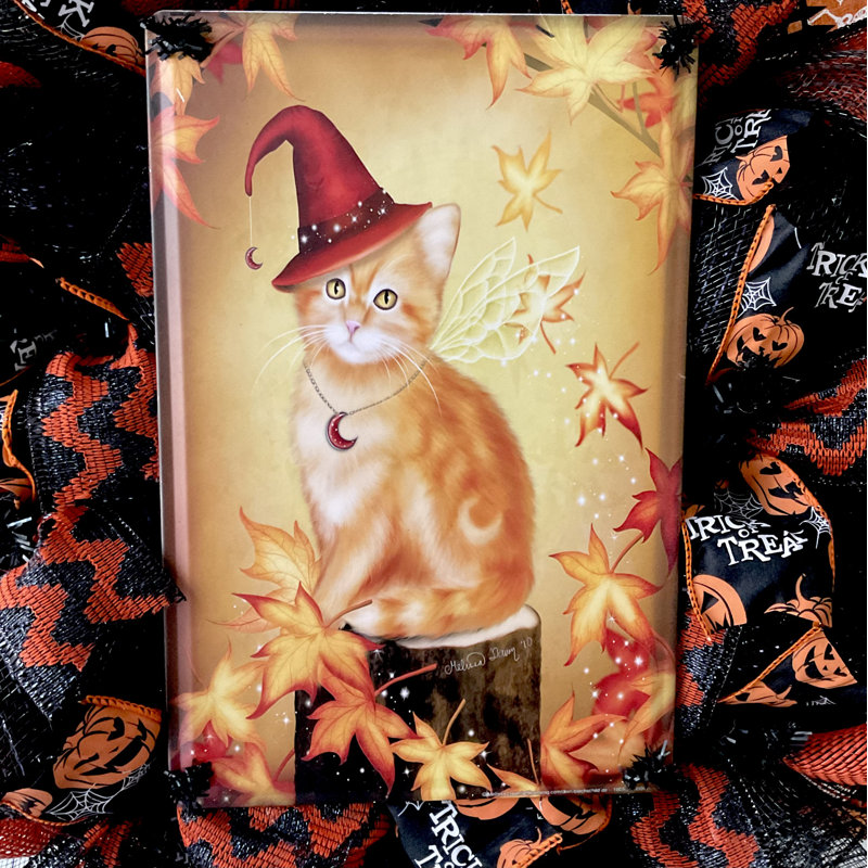 Couronne d'Halloween pour chat