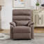 Fauteuil inclinable manuel moderne en similicuir