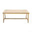 Table de salle à manger d'extérieur moderne, table de patio en bois d'acacia avec finition en teck - jardin résistant aux intempéries, ensemble de salle à manger près de la piscine pour 4 à 6 personnes