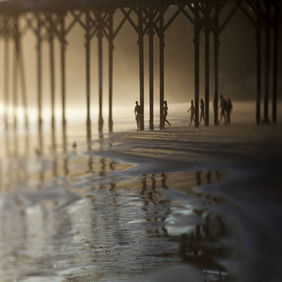 Denys Sunset Surfers par - Imprimé