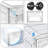 Extra Large Clear Shoe Box Organizers, 9-Pack-632462522