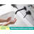 Weshi Matte Black Wall Mount Single Handle Bathroom Basin Faucet, Curved Spout Vanity Sink Tap with Concealed Rough-in Valve & Long-Life Ceramic Cartridge-120985690