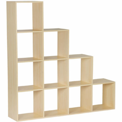 Rangement 10 cubes - Bouleau