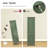 43'' Accent Cabinet With 6 Door Shelves, Pantry Cabinet With 4 Doors, Kitchen Storage Cabinet For Living Room, Dining Room, Green-1377303382