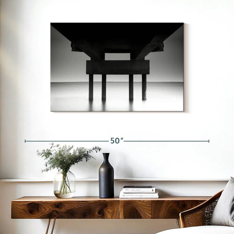 Aletra Under The Dock, 24" H x 36" W